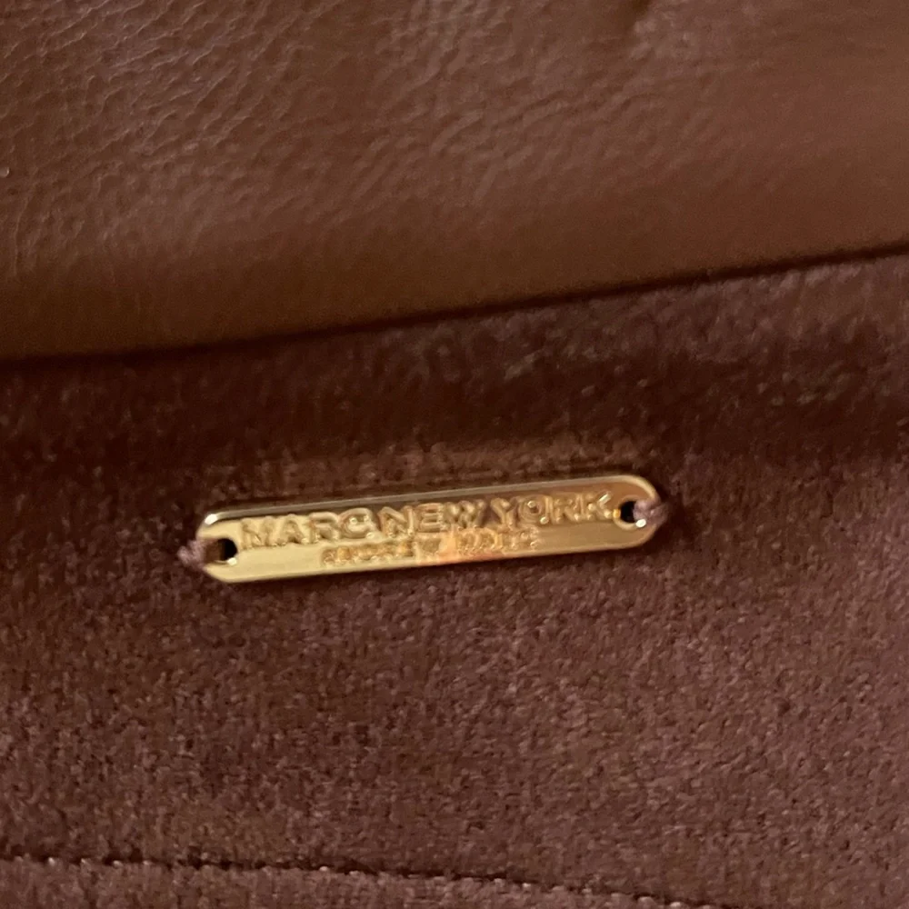 Brown Leather Skirt - Never Warn - Picture 2 of 6